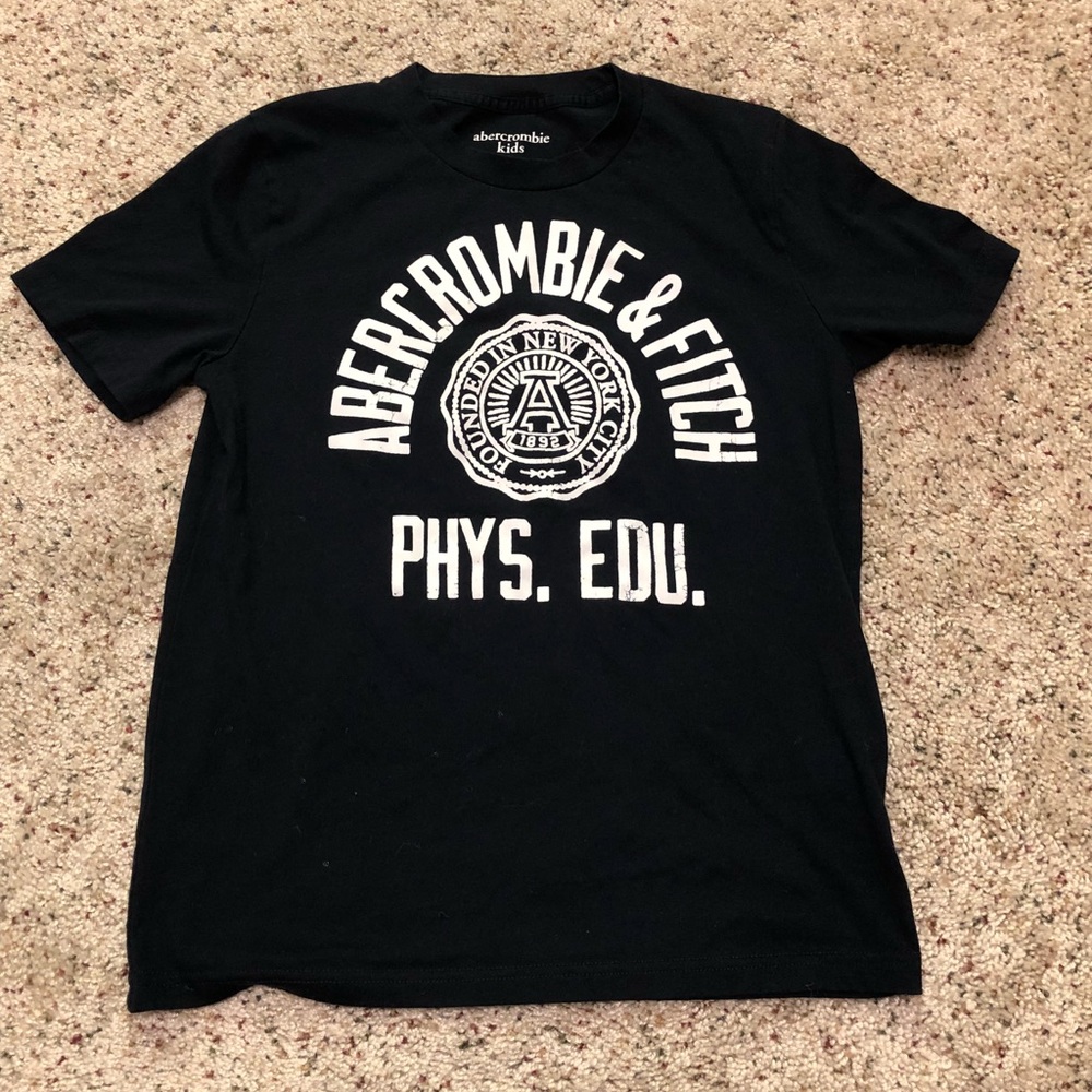 Abercrombie kids logo tee